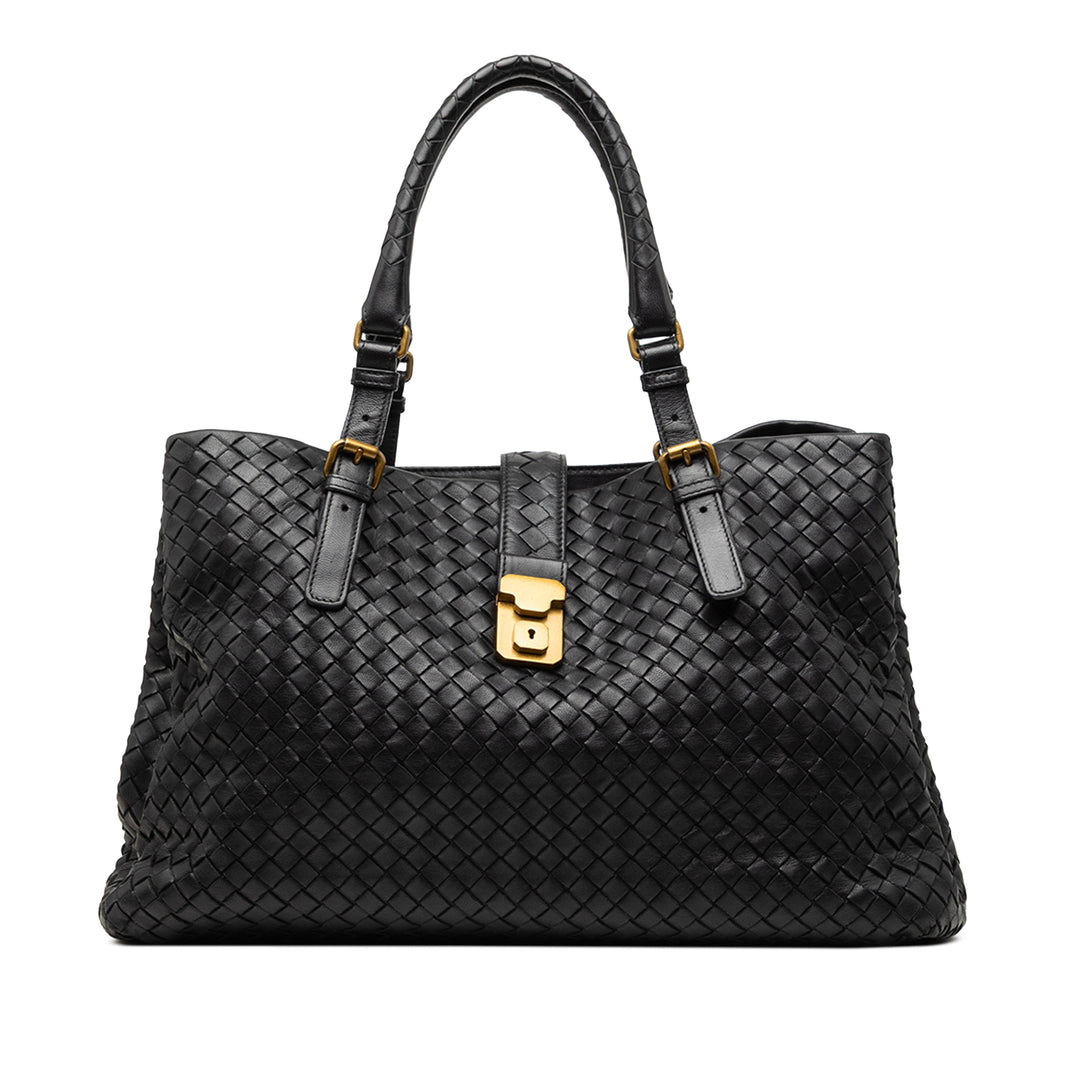 Bottega Veneta Medium Nappa Intrecciato Roma Cabas
