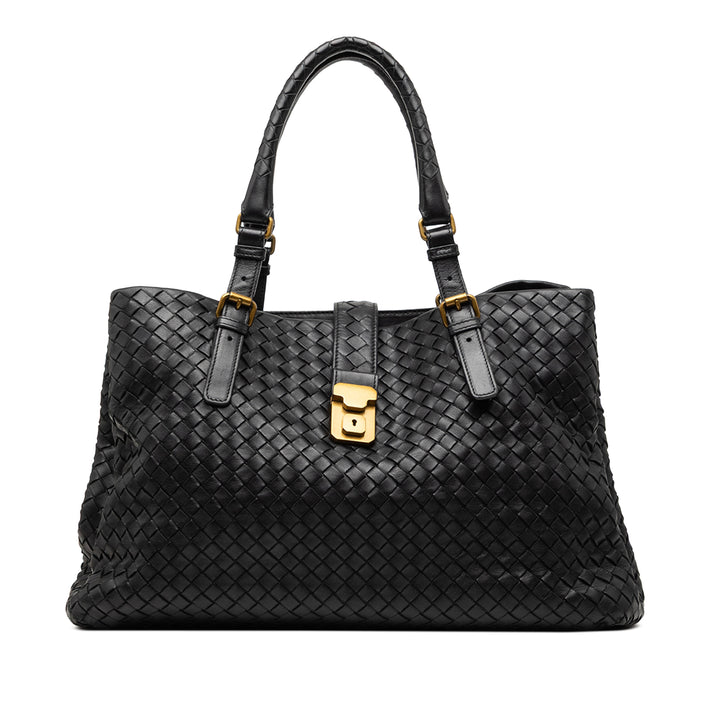Bottega Veneta Medium Nappa Intrecciato Roma Cabas