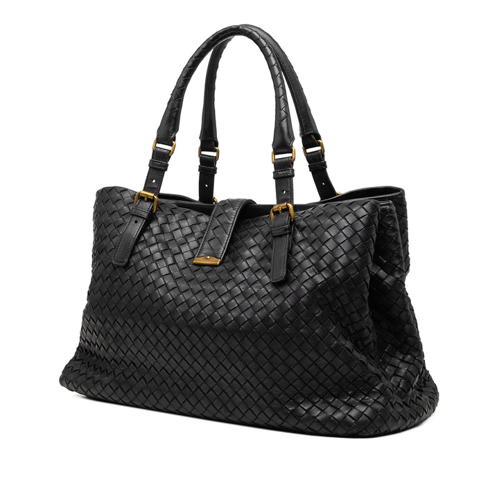 Bottega Veneta Medium Nappa Intrecciato Roma Cabas