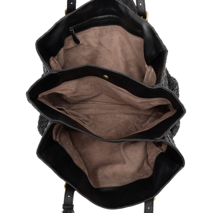 Bottega Veneta Medium Nappa Intrecciato Roma Cabas