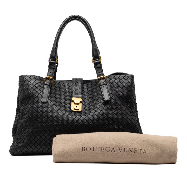 Bottega Veneta Medium Nappa Intrecciato Roma Cabas