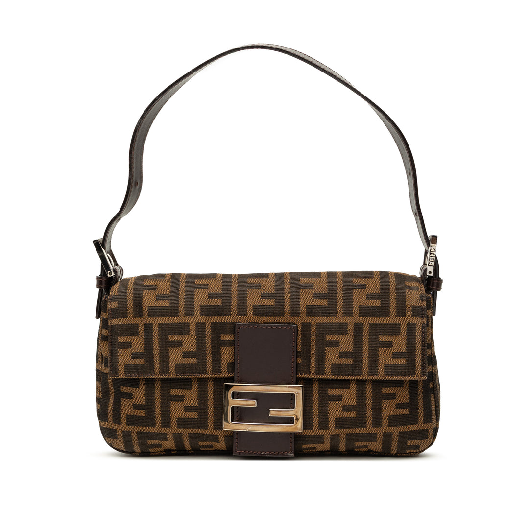 Fendi Zucca Baguette Toile