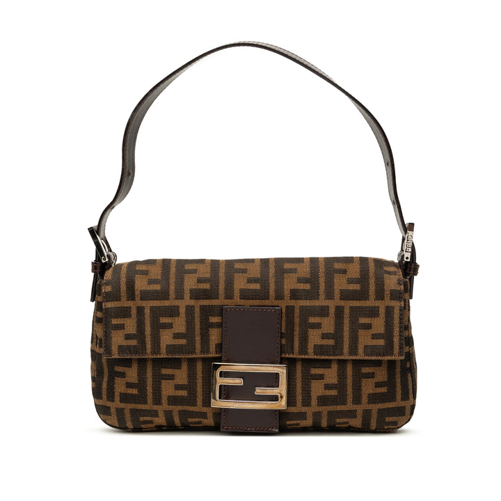 Fendi Zucca Baguette Toile