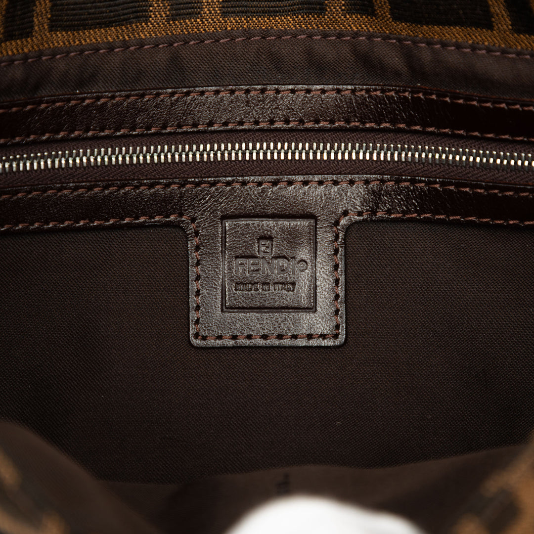 Fendi Zucca Baguette Toile