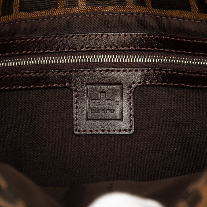Fendi Zucca Baguette Toile