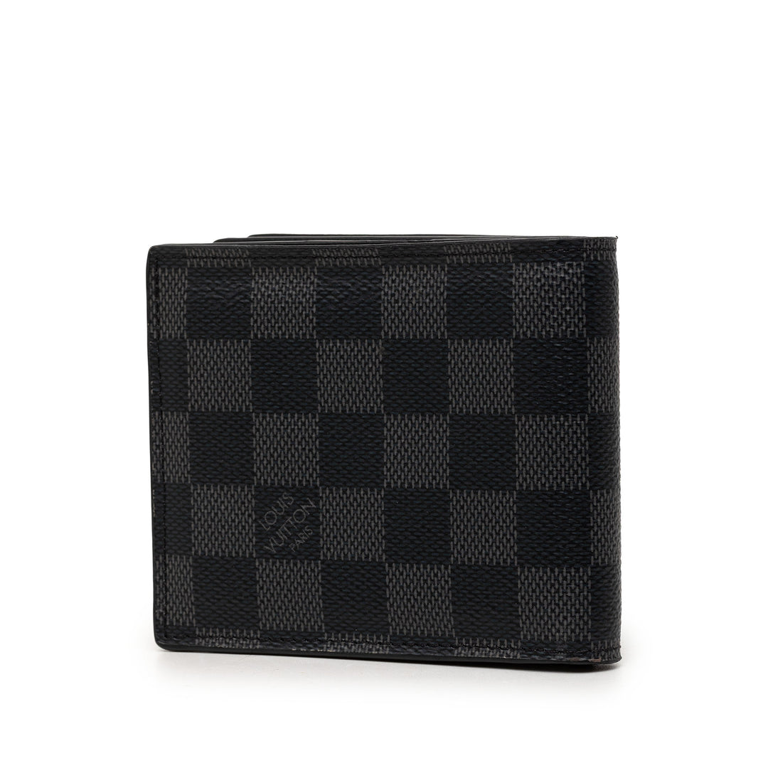 Louis Vuitton Damier Graphite Amerigo Portefeuille