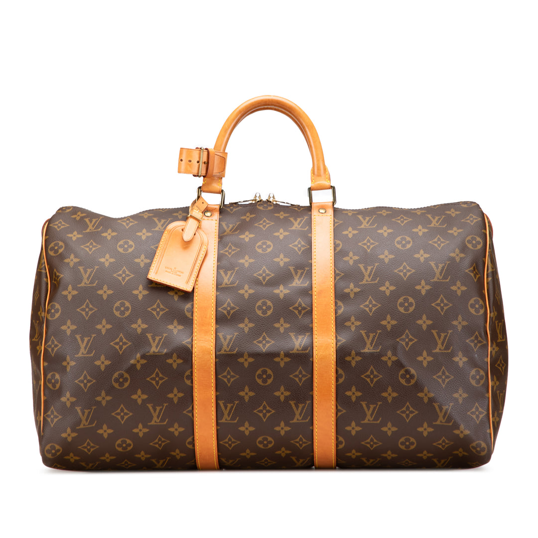 Monogram Keepall 50 Brown - Gaby Paris