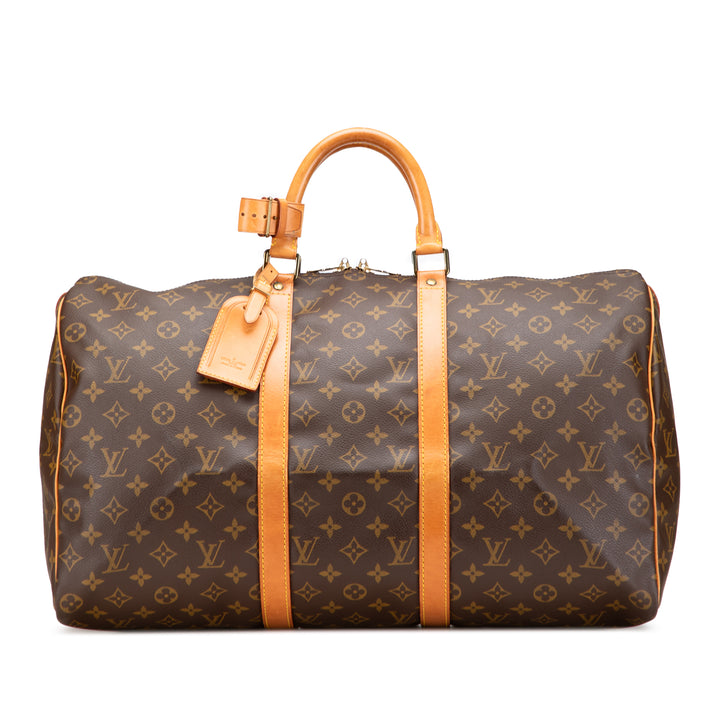 Monogram Keepall 50 Brown - Gaby Paris