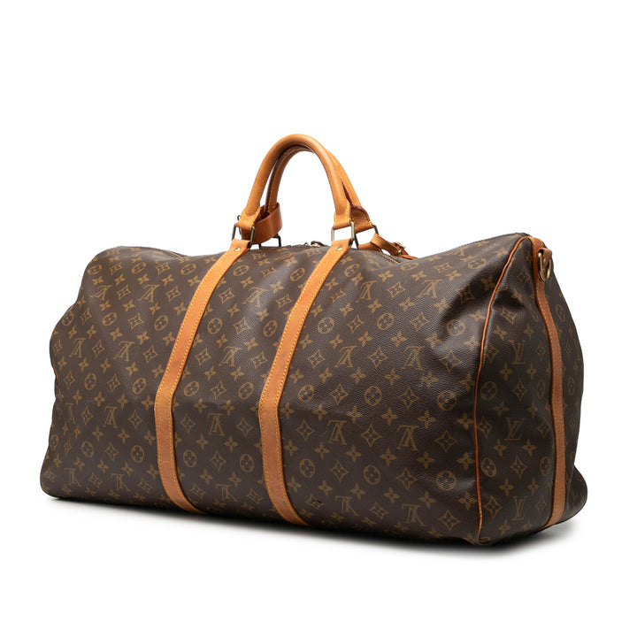 Louis Vuitton Monogram Keepall Bandouliere 60