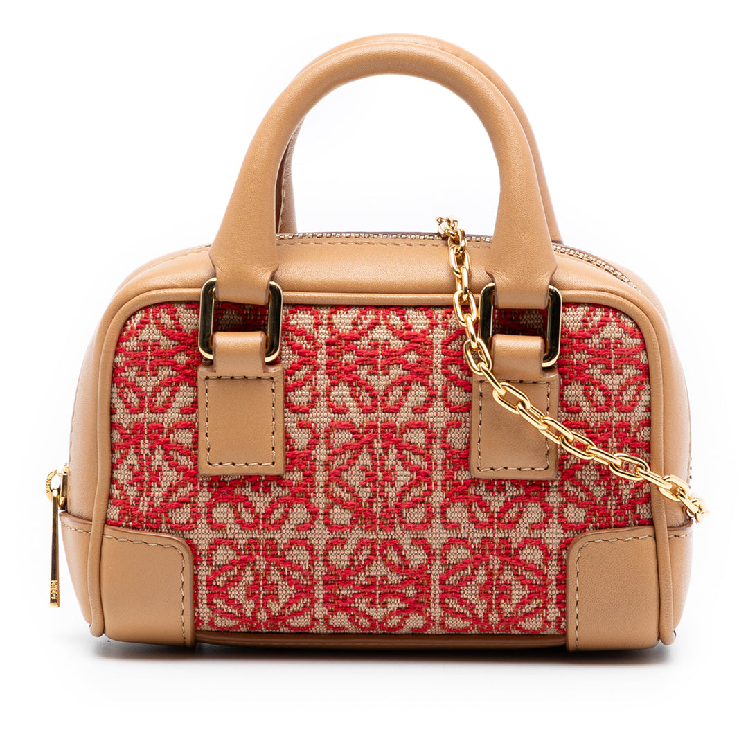 LOEWE Nano Toile Amazona Sac