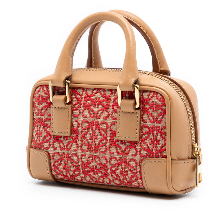 LOEWE Nano Toile Amazona Sac