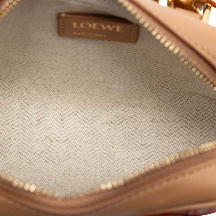 LOEWE Nano Toile Amazona Sac