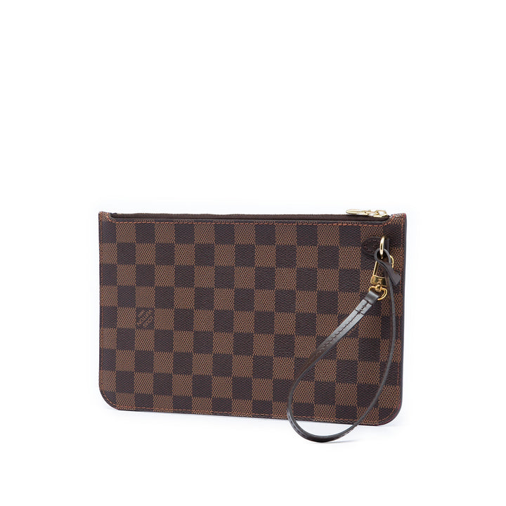 Louis Vuitton Damier Ebene Neverfull MM Pochette