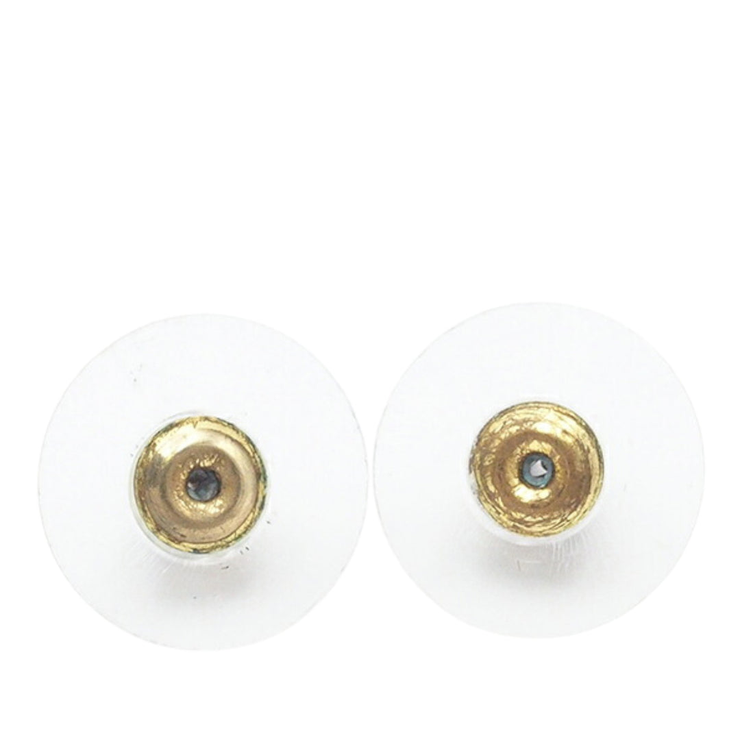 Chanel Boucles d'oreilles CC Strass Assymetrical Ear Cuff plaqué or – vue 6 – GABY PARIS
