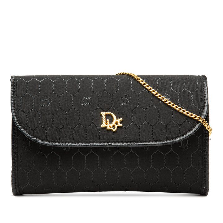 Dior Honeycomb Toile Chain à rabat Sac porté croisé