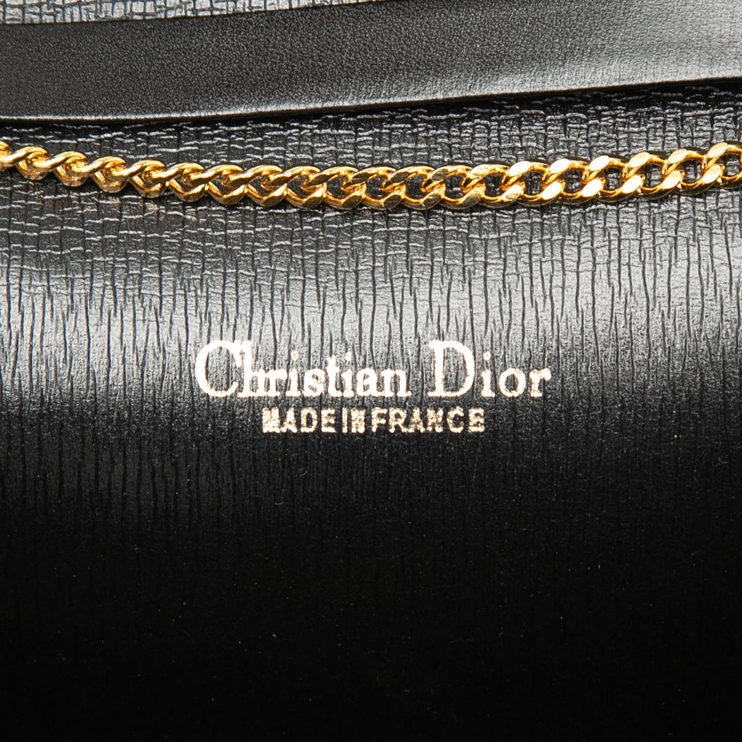 Dior Honeycomb Toile Chain à rabat Sac porté croisé
