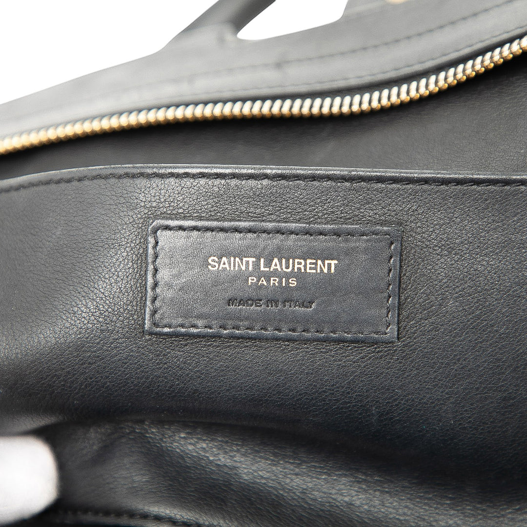 Saint Laurent Small Cuir Downtown Cabas