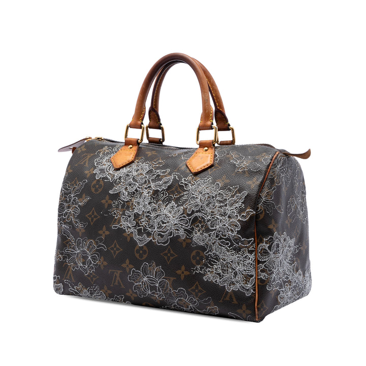 Louis Vuitton Monogram Dentelle Speedy 30