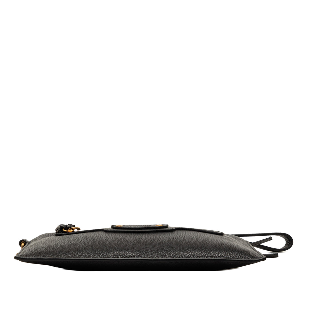 Balenciaga Cuir de veau grainé Neo Classic Pochette XS