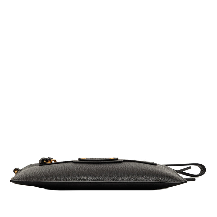 Balenciaga Cuir de veau grainé Neo Classic Pochette XS