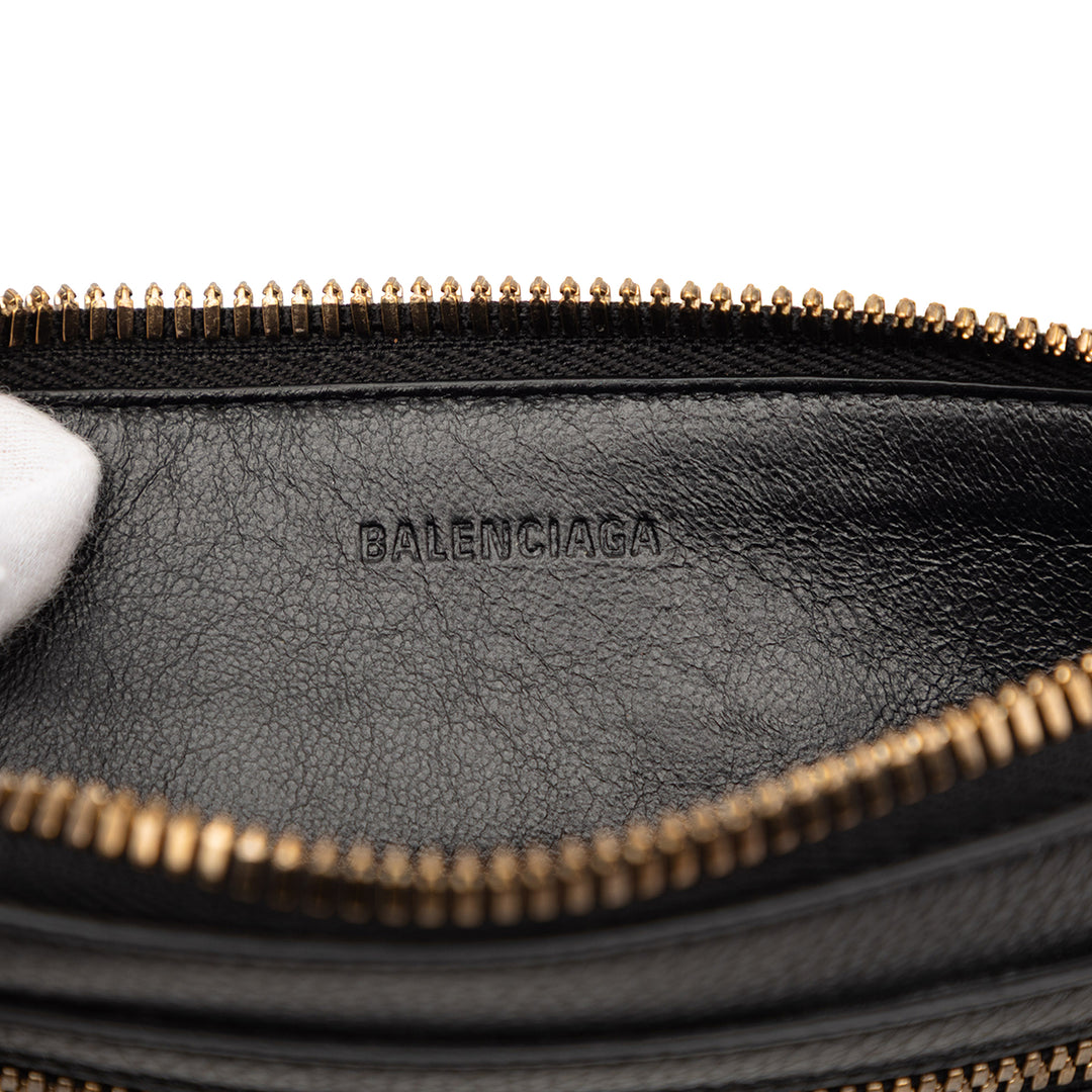 Balenciaga Cuir de veau grainé Neo Classic Pochette XS