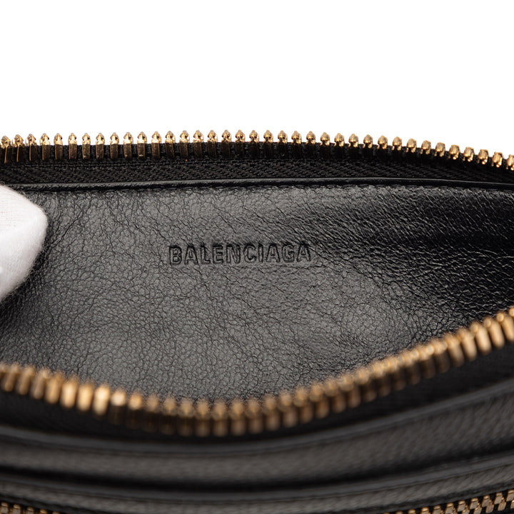 Balenciaga Cuir de veau grainé Neo Classic Pochette XS