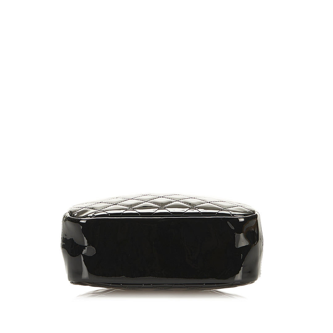 Medium Curvy Cosmetic Pouch Black - Gaby Paris