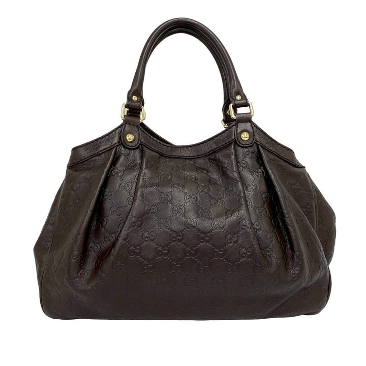 Gucci Guccissima Sukey Cabas Moyen Cuir