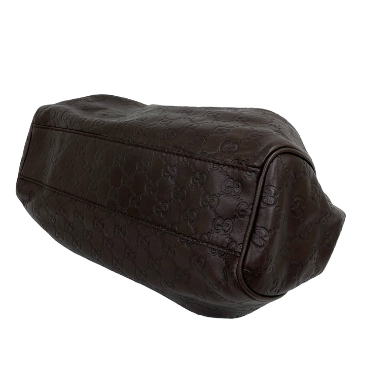 Gucci Guccissima Sukey Cabas Moyen Cuir
