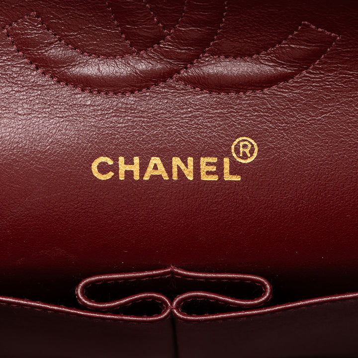 Chanel Sac porté épaule Classic Double rabat Moyen Cuir d'agneau Noir – vue 5 – GABY PARIS