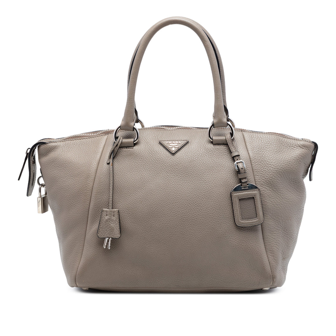 Prada Vitello Daino Double Handle Sac