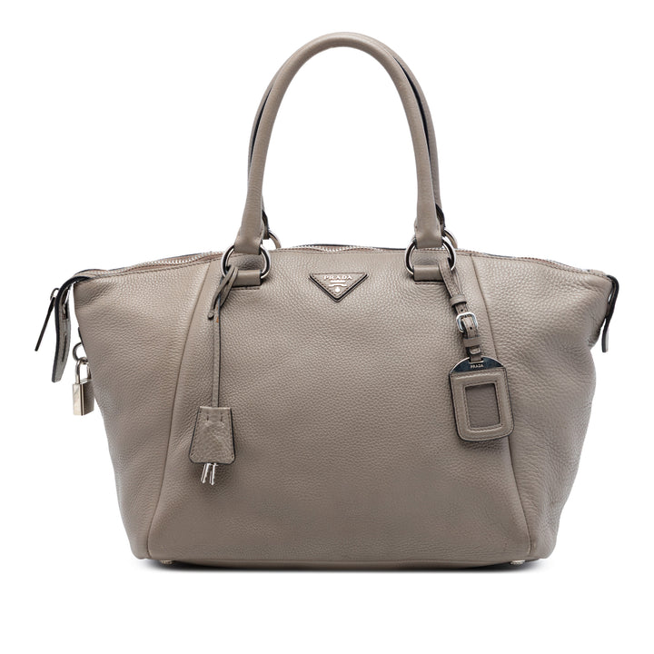 Prada Vitello Daino Double Handle Sac