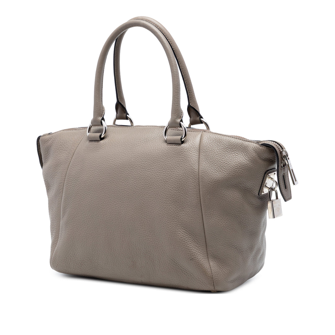 Prada Vitello Daino Double Handle Sac