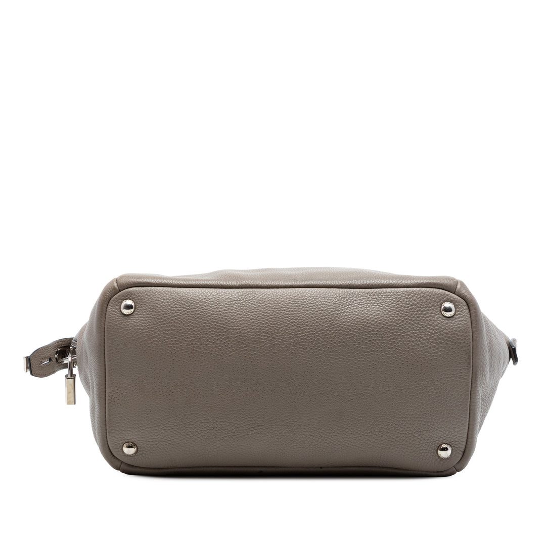 Prada Vitello Daino Double Handle Sac