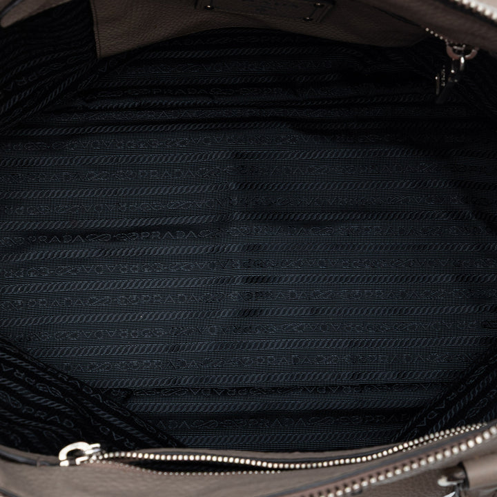 Prada Vitello Daino Double Handle Sac