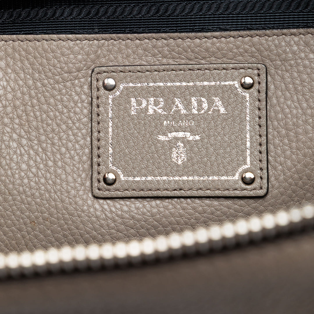 Prada Vitello Daino Double Handle Sac