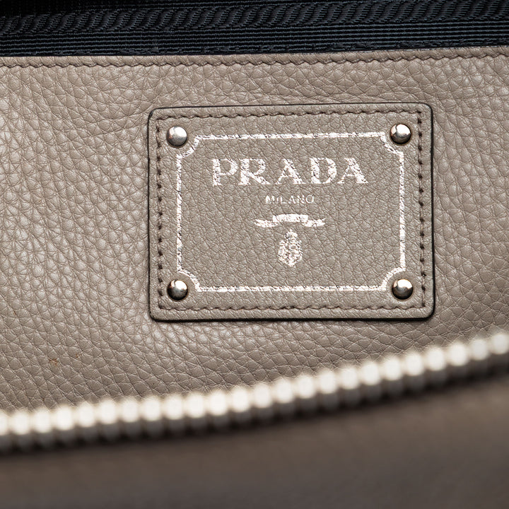 Prada Vitello Daino Double Handle Sac