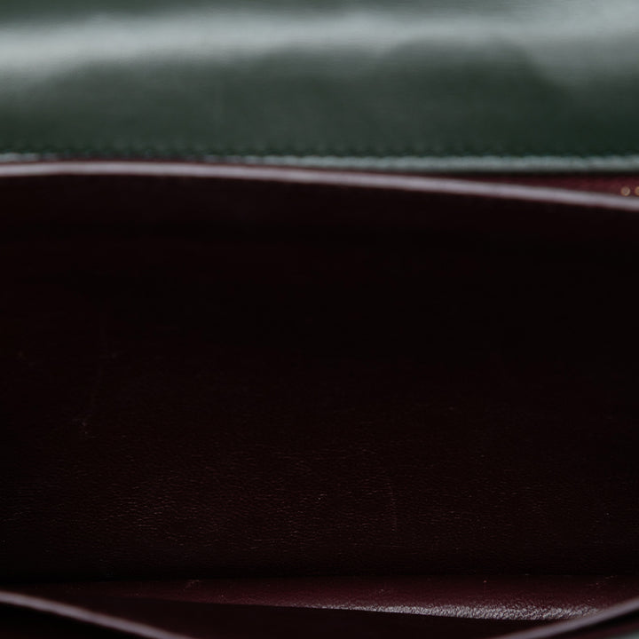 Saint Laurent Smooth Cuir de veau Monogram Cassandra Clasp Sac