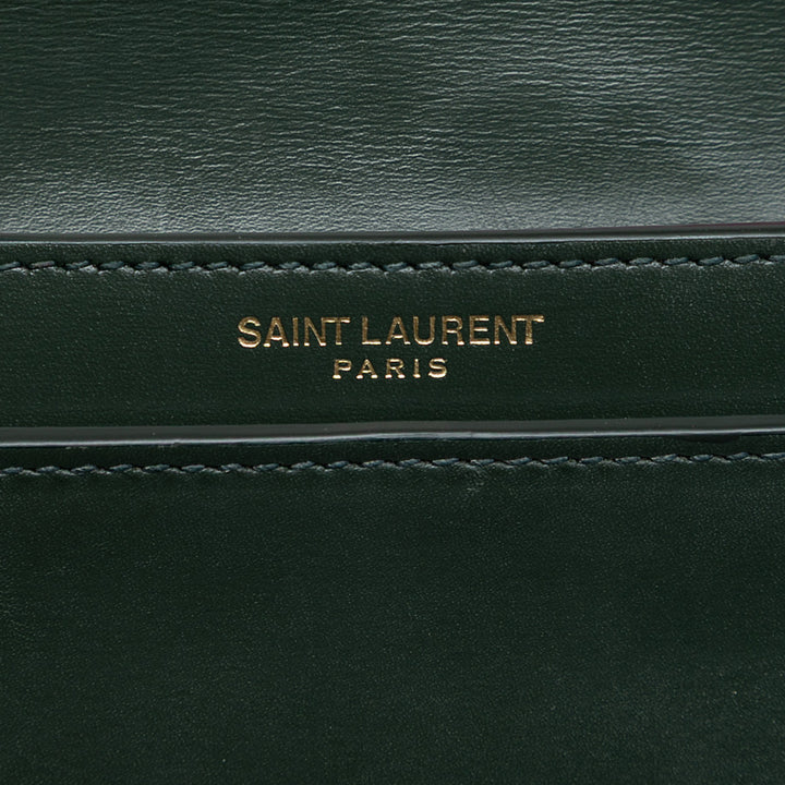 Saint Laurent Smooth Cuir de veau Monogram Cassandra Clasp Sac
