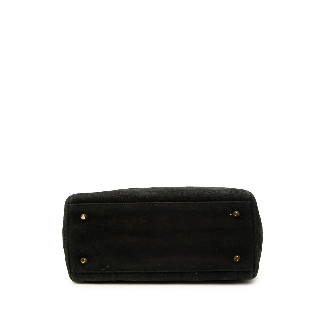 Lady Dior Cannage Moyen Noir