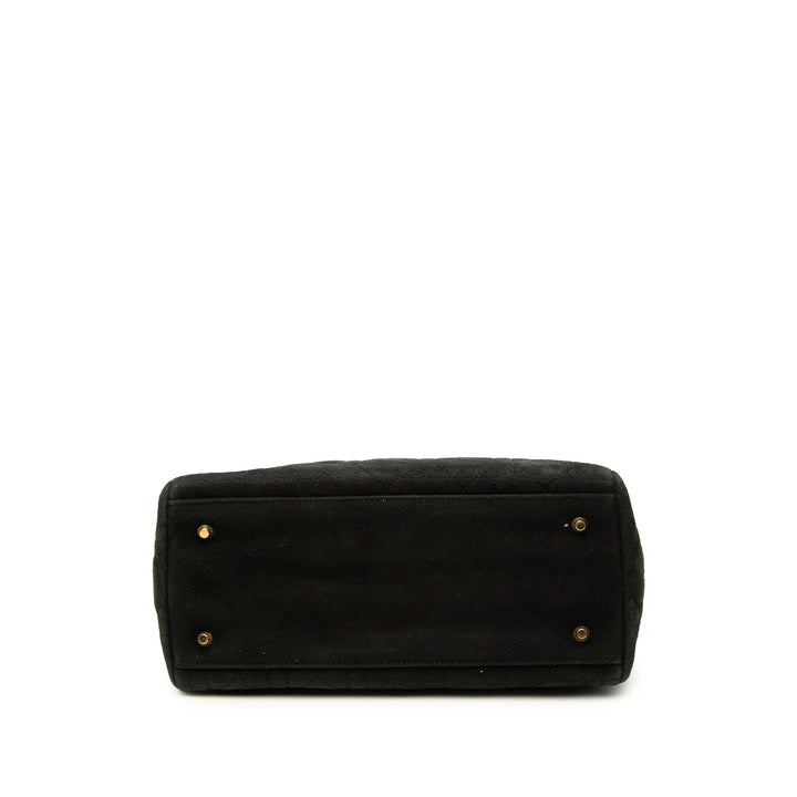 Lady Dior Cannage Moyen Noir