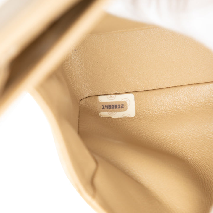 Chanel Medium Classic Cuir d’agneau Double rabat