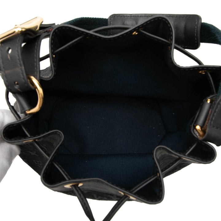 Louis Vuitton Lin Noelie Mini Monogram Bleu – vue 4 – GABY PARIS