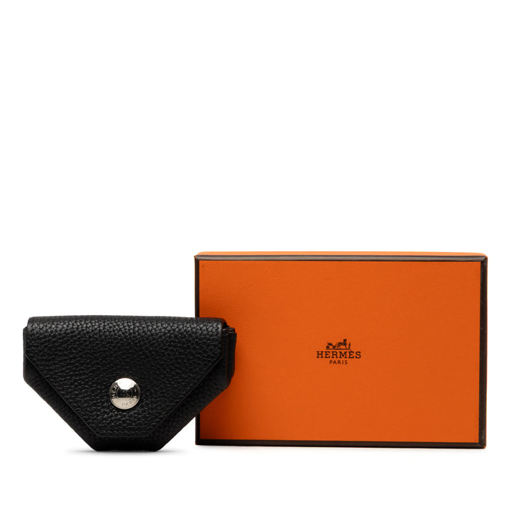 Hermès Chevre Le Vin Quatre Coin Purse