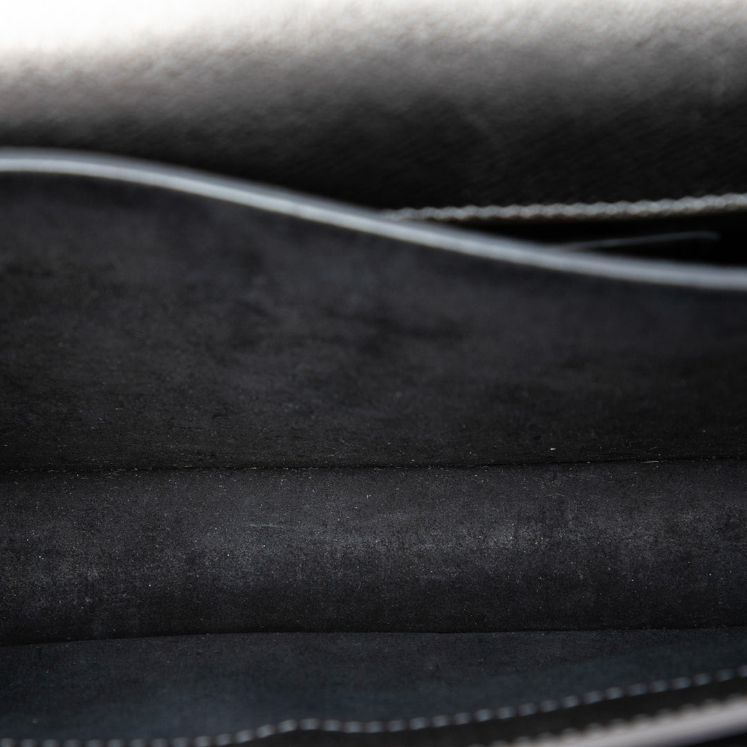 Saint Laurent Medium Metallic Cuir de veau Monogram Sunset Sac porté croisé