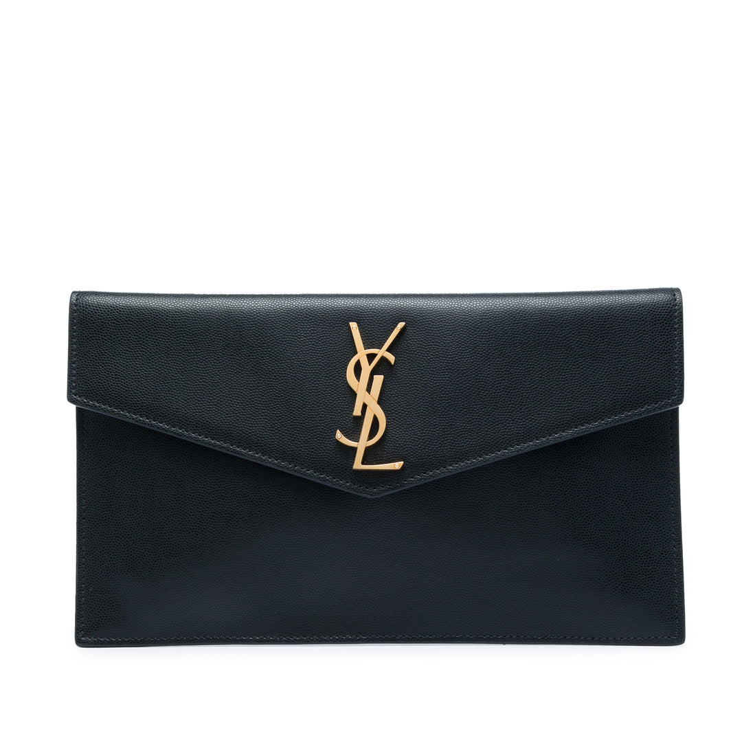 Saint Laurent Grain de Poudre Uptown Pochette
