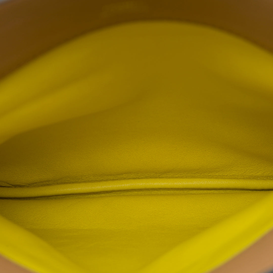 Hermès Milo et Aline Sac Mini Swift Jaune – vue 4 – GABY PARIS
