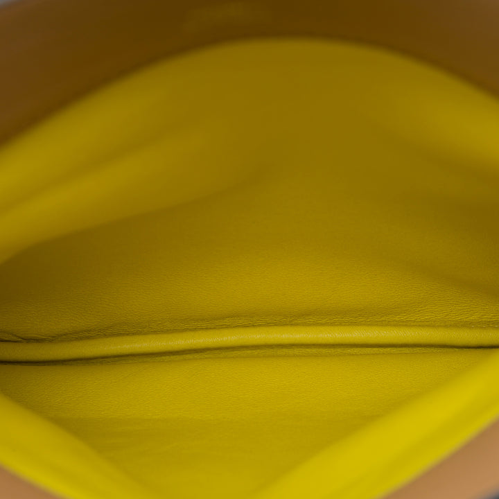 Hermès Milo et Aline Sac Mini Swift Jaune – vue 4 – GABY PARIS