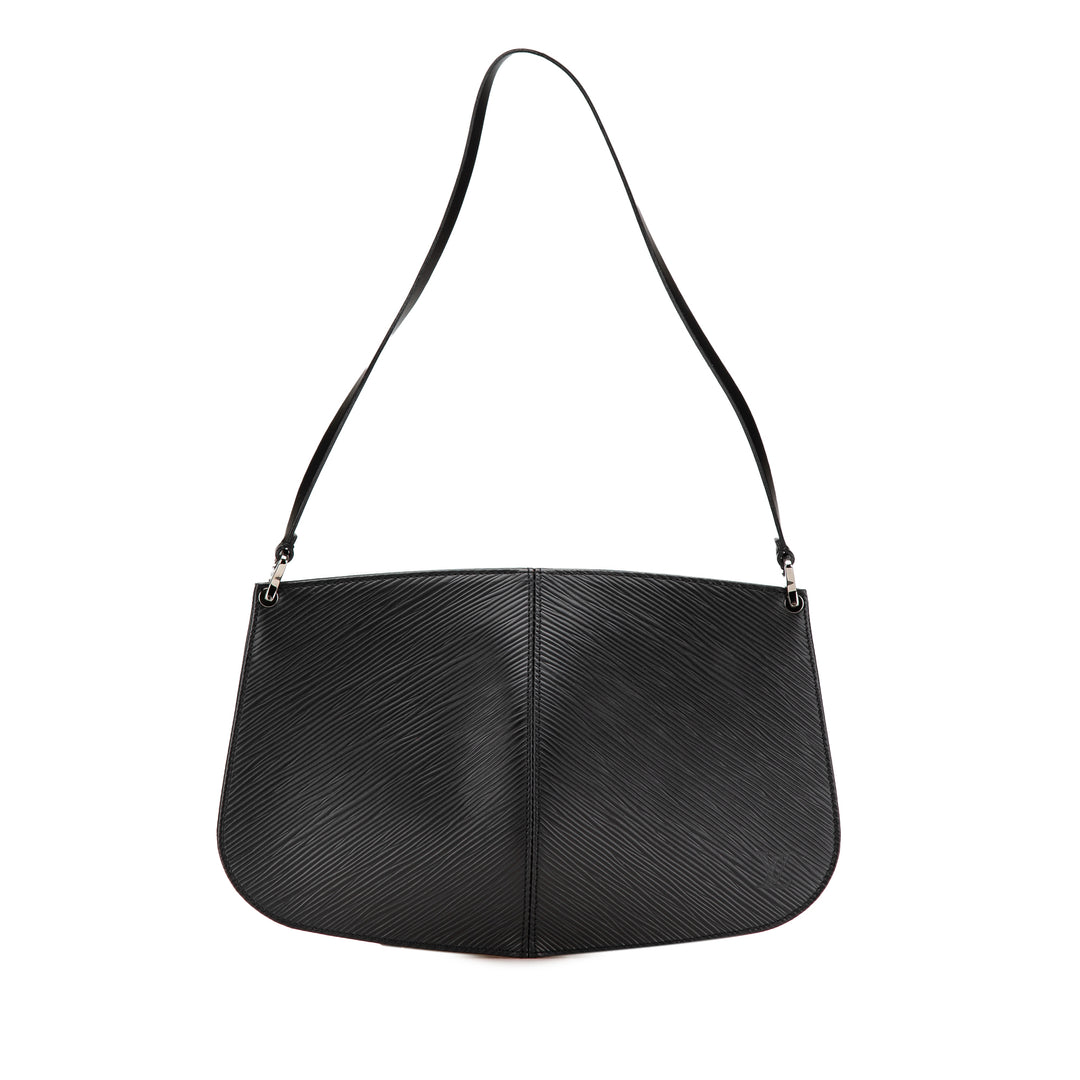 Epi Demi Lune Pochette Black - Gaby Paris