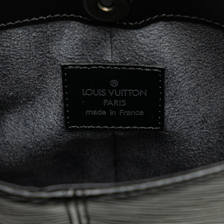 Epi Demi Lune Pochette Black - Gaby Paris